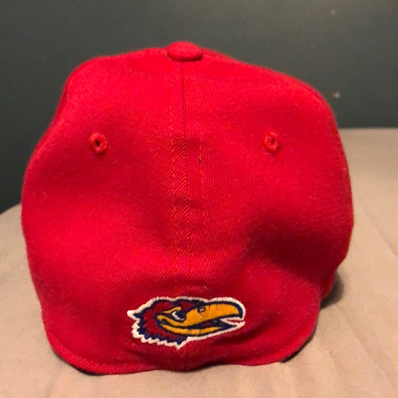 Kansas Jayhawks Top of the World Red Cap - Picture 2 of 5